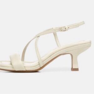 Coline Leather Kitten Heel Sandal Size 9